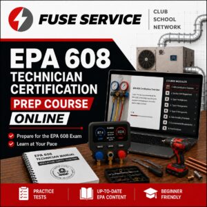 EPA 608 Technician Certification Prep Course — Online
