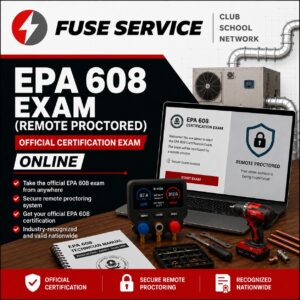 EPA 608 Exam (Remote Proctored)